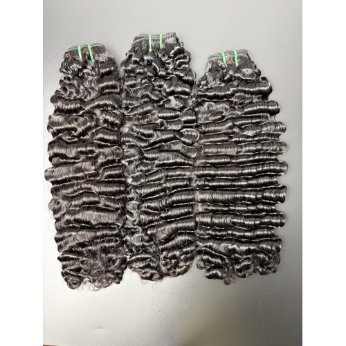 super double drawn Burmese curly virgin hair cuticle aligned indian human hair,virgin human hair from very young girls 