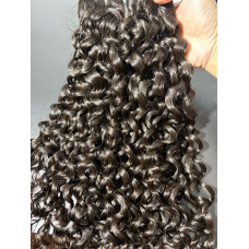 50 bundles deals can mixed other textures  can be dyed extension hair 100% human hair, cuticle aligned hair