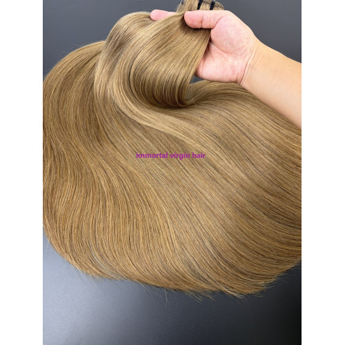 Pre-Colored SDD 6# vietnamese raw hair Bundles straight Wholesale Raw Straight Hair Weft Bundles Pre-Colored SDD 6# vietnamese raw hair Bundles straight Wholesale Raw Straight Hair Weft Bundles