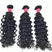 free shipping Sample package 3 bundles all 10inch,a body wave+a straight+a deep curly