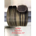 high Quality Highlight Colors Hair bundles Ombre Blonde Highlight Bundles With HD lace Closure