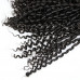 fumi double drawn Natural Black Vietnamese pissy Curly Virgin Human Hair Bundles Weaving Extension