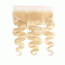   613 Body wave Lace Frontal Pre Plucked Ear To Ear Raw Indian Virgin Human Hair With Baby Hair 