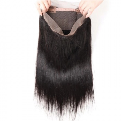360 lace frontal straight wholesale brazilian virgin hair 