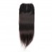 straight lace closure Top quality 100% human hair wholesale price