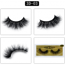 wholesale high quality cruelty free 3D mink eyelashes with private label lashes packaging 