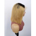 1B/27#  Human hair short bob lace front wig straight human lace frontal wigs cuticle aligned virgin hair 