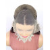 13x4 lace frontal Bob Human Hair Wigs For Women Brazilian Natural deep wave transparent Closure wig