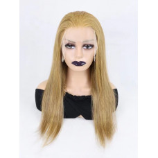 27# color Straight 13x4 Frontal Lace Wig Wholesale  Brazilian Human Hair 150 density 180 density