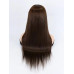 4# color Straight 13x4 Frontal Lace Wig Wholesale  Brazilian Human Hair 150 density 180 density