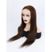 4# color Straight 13x4 Frontal Lace Wig Wholesale  Brazilian Human Hair 150 density 180 density