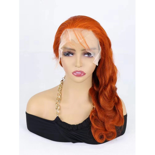 350# color Body wave 13x4 Frontal Lace Wig Wholesale  Brazilian Human Hair 150 density 180 density