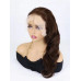 4# color Body wave 13x4 Frontal Lace Wig Wholesale  Brazilian Human Hair 150 density 180 density