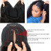 V Part wigs Glueless Afro Kinky Straight Long Curly Yaki Straight Wig Natural Black for Women Wholesale. 