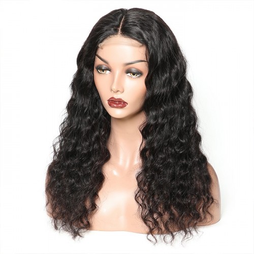  4x4 Lace Closure Wig Vendors, 100% Aligned Cuticle Wig 4x4 Closure Natural Human Hair Wigs