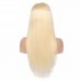  Frontal Lace Wig Wholesale Blonde Brazilian Straight Wave Human Hair