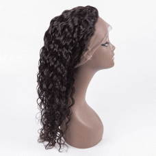 italy curly Frontal Lace Wig Wholesale Unprocessed Brazilian Human Hair