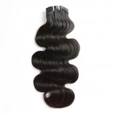  seamless clip in hair extension raw virgin 12A kinky body wave 100% human hair extensions clip in hair