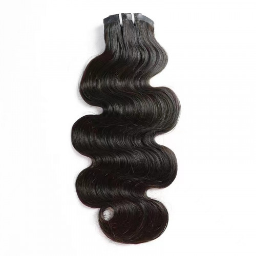  seamless clip in hair extension raw virgin 12A kinky body wave 100% human hair extensions clip in hair